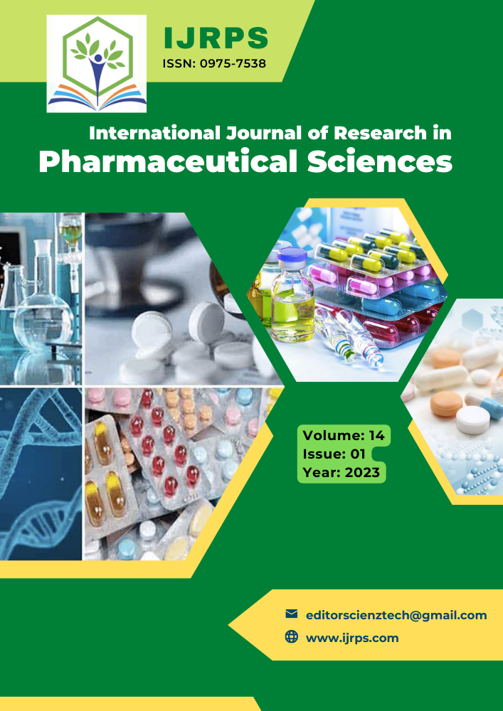 international journal of research in pharmaceutical sciences